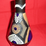Vase en grès Odetta Quimper art déco 1930