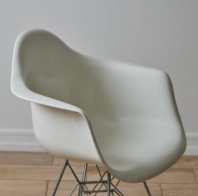 Modernica fiberglass armchair from 1948