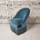 Blue toad armchair