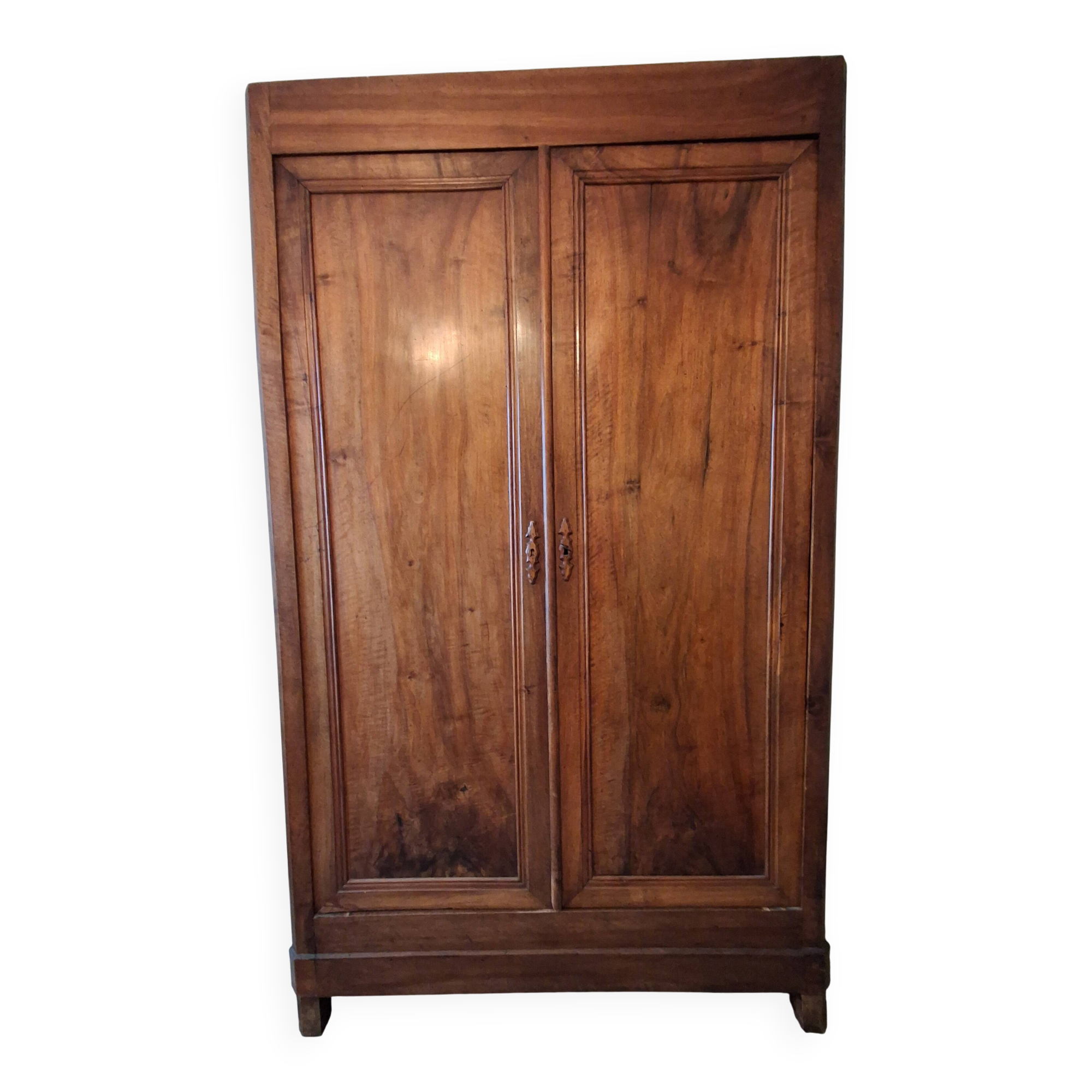 Antique walnut wardrobe