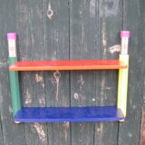 Pierre sala multicolored pencil wall shelf