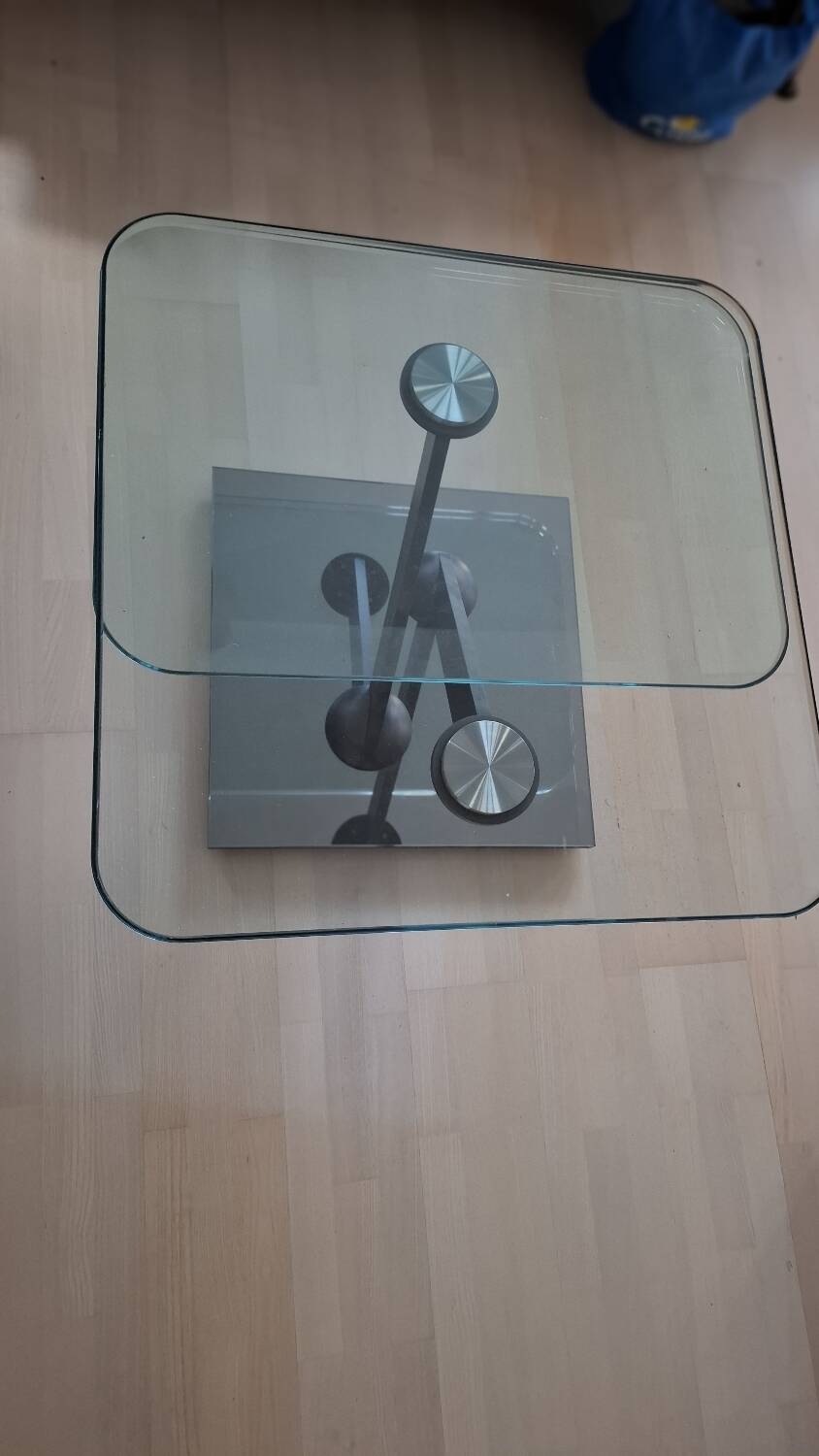 Table basse verre Roche Bobois Tea Time