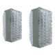 Pair  Vintage glass sconces from Kaiser