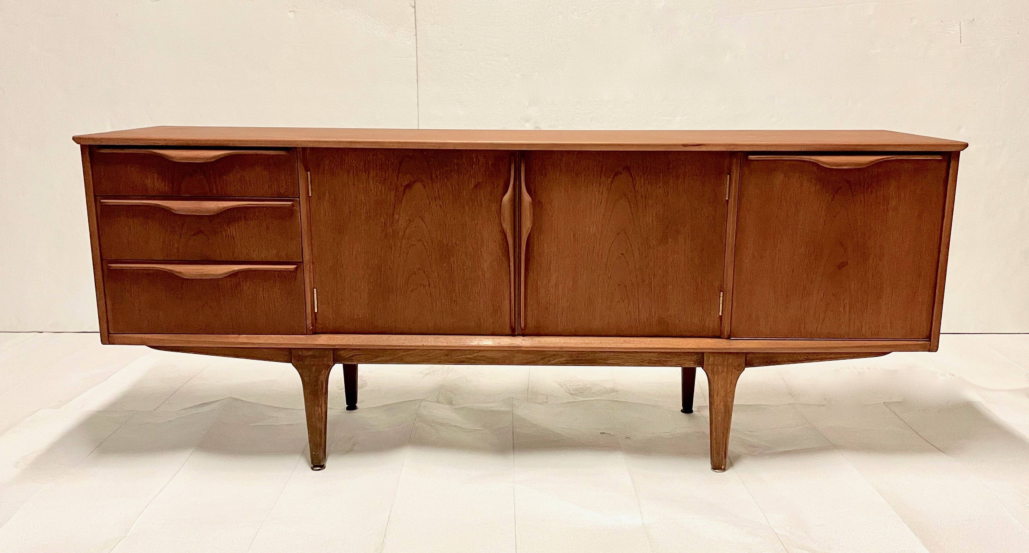 English solid teak sideboard from the 70s