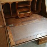 Bureau secrétaire en chêne