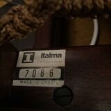 Rare set by JEAN GILLON, TIJUCA salon - 5 pieces - rosewood & leather