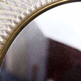 Round metal mirror 1950