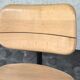 Martin Stoll office chair light wood on wheels