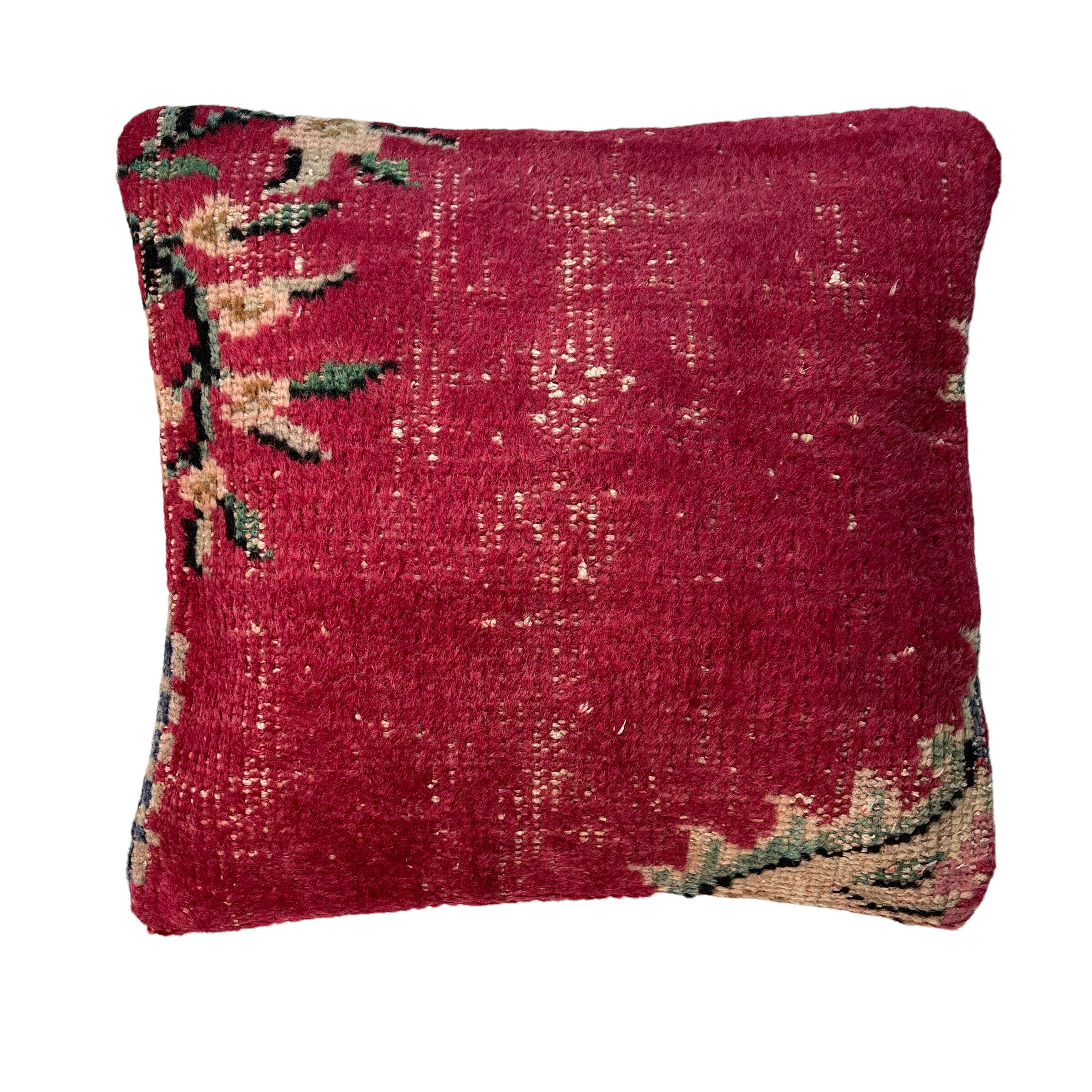 Housse de coussin de tapis turc vintage 45 x 45 cm
