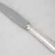 Ercuis Trianon, Rubans, 12 silver-plated table knives, excellent condition.