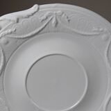 Very large centerpiece dish Lafarge & Co Limoges porcelain vintage
