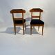 Biedermeier Chairs in Cherry Wood, Germany, 1830s, Set of 5