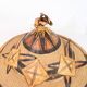 Chapeau traditionnel peul ou Tengaade fabriqué à partir de matériaux naturels d'Afrique