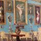 Scène d'Intérieur. Huile Sur Panneau XIXème
