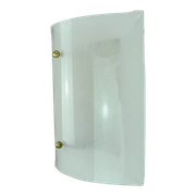 Mid century sconce acrylic and brass 1960s 1970s lucite wall lamp