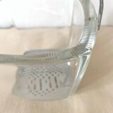 Strömbergshyttan vintage glass and stainless steel ice bucket