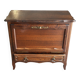Petite commode en chêne à abattant – Mid-Century