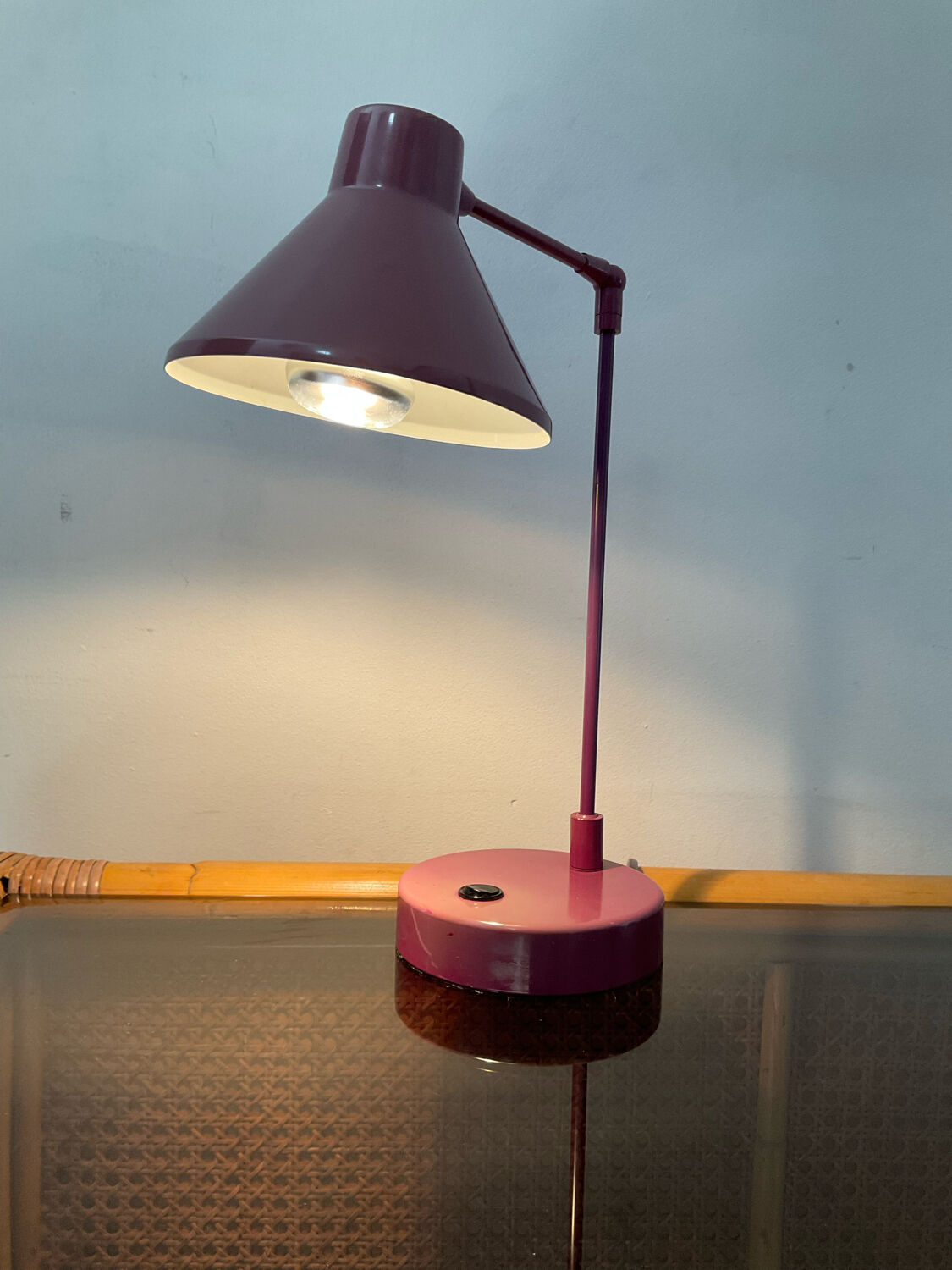 Vintage articulated lamp from the 80s