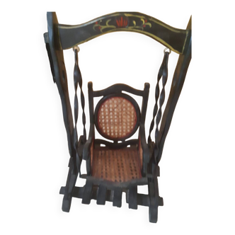Old swing for doll