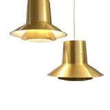 Pair of "Auditorie" pendants by Svend Middelboe for Nordisk Solar 1960