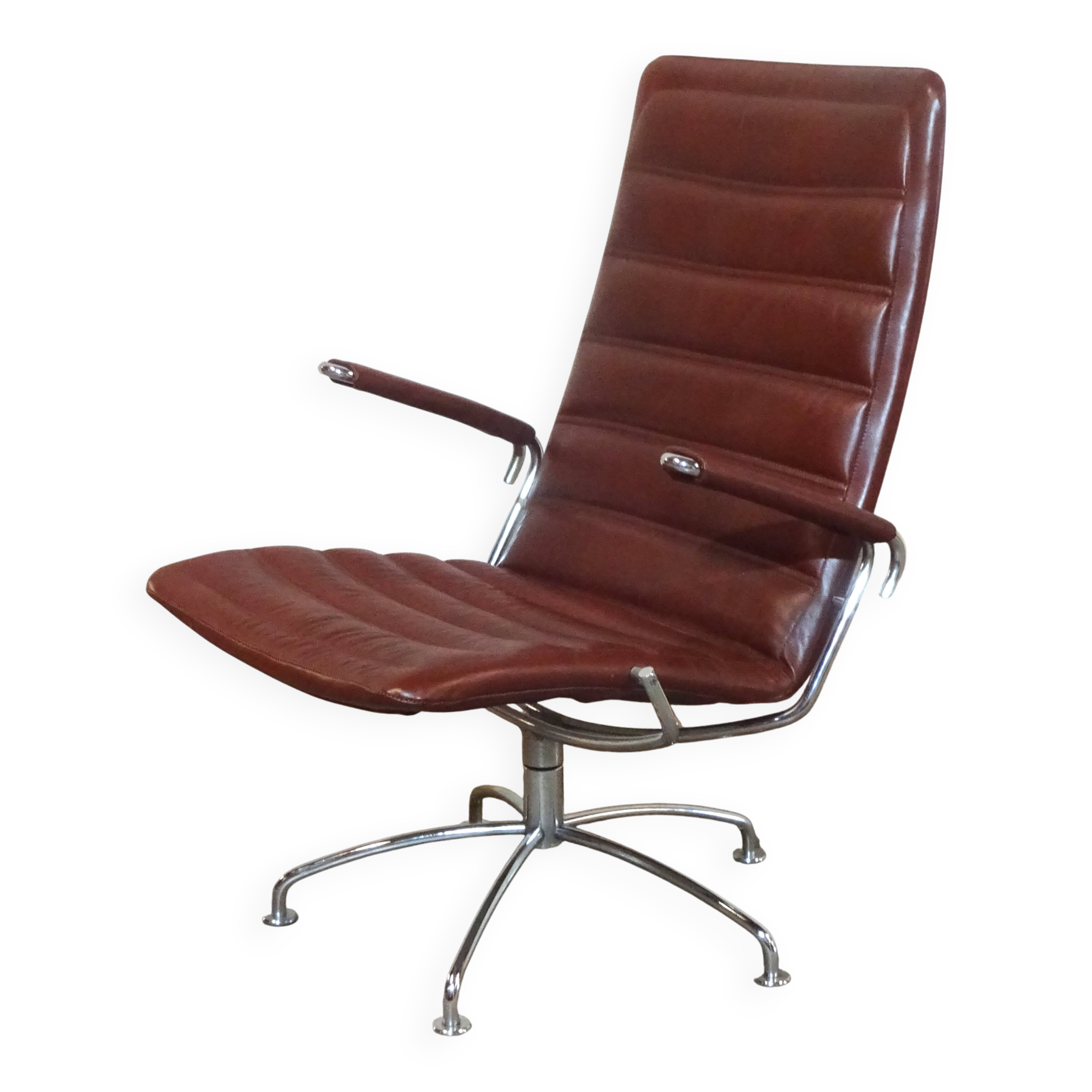 Copenhagen Airport Chair Model SAS Series by Jens Amundsen for Fritz Hansen