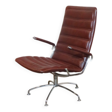 Copenhagen Airport Chair Model SAS Series by Jens Amundsen for Fritz Hansen