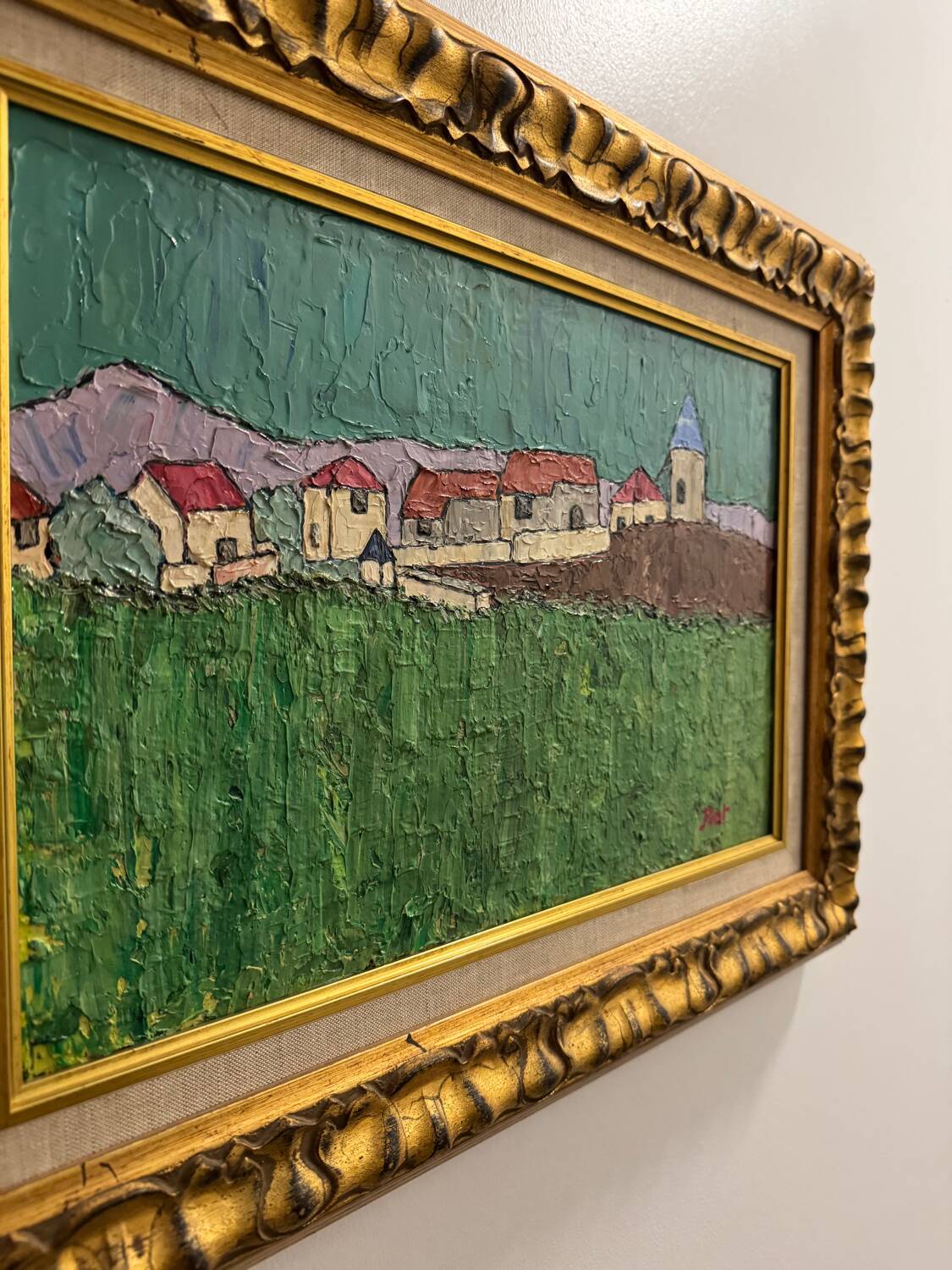 Post-Impressionist landscape painting