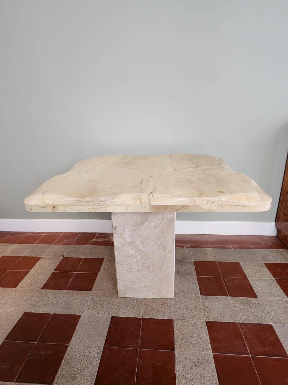 Marble coffee table