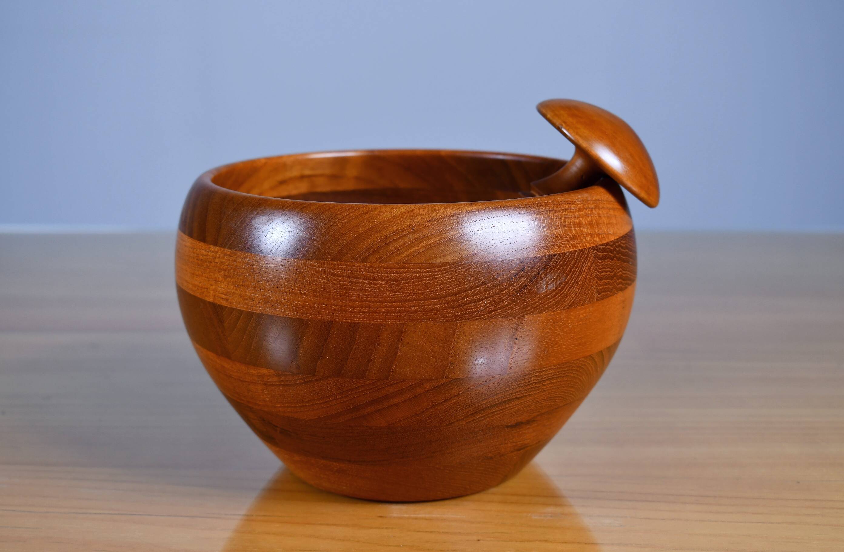 Teak Bowl by Wiggers of Denmark. 1960s