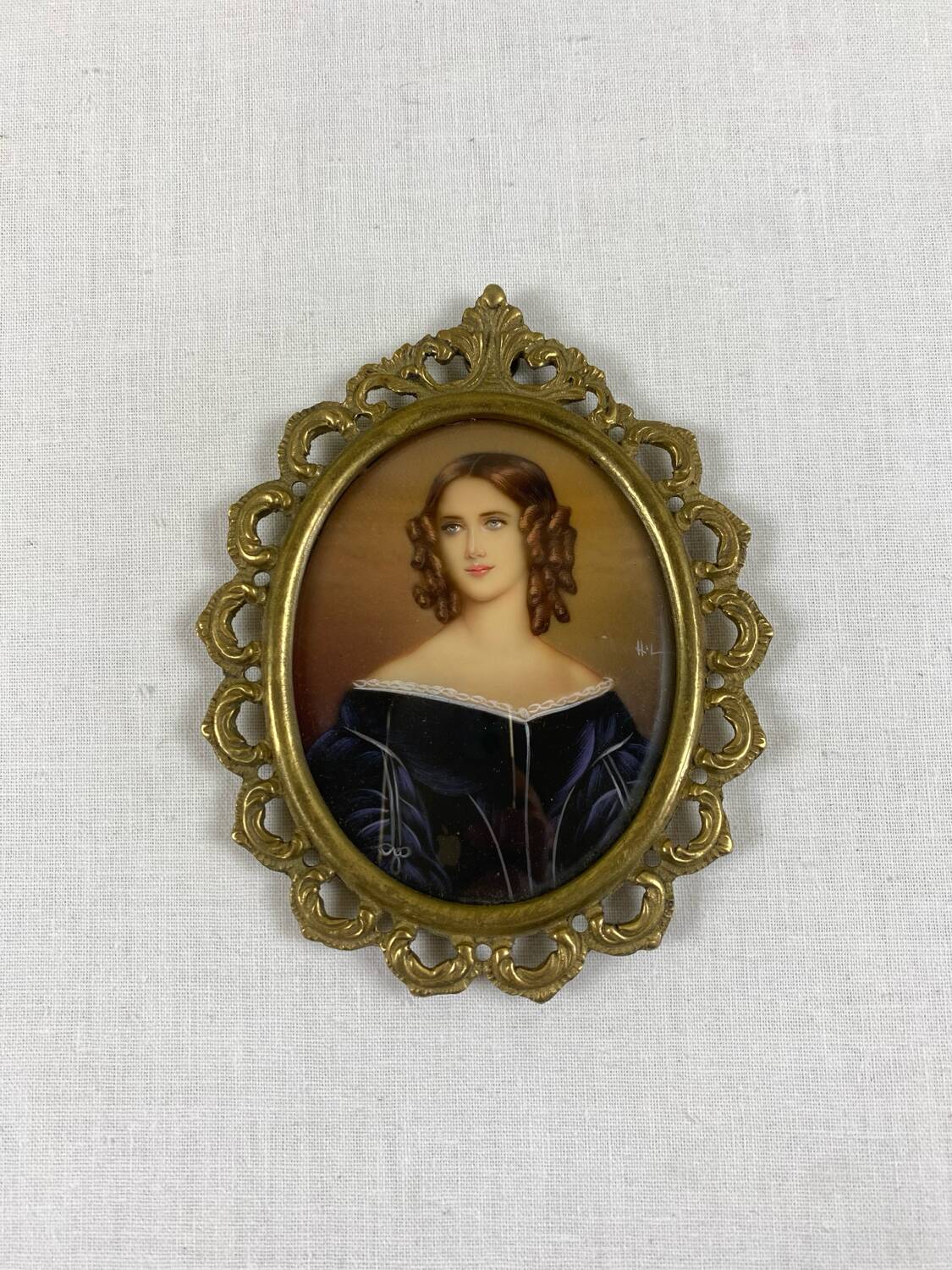 Old miniature painting