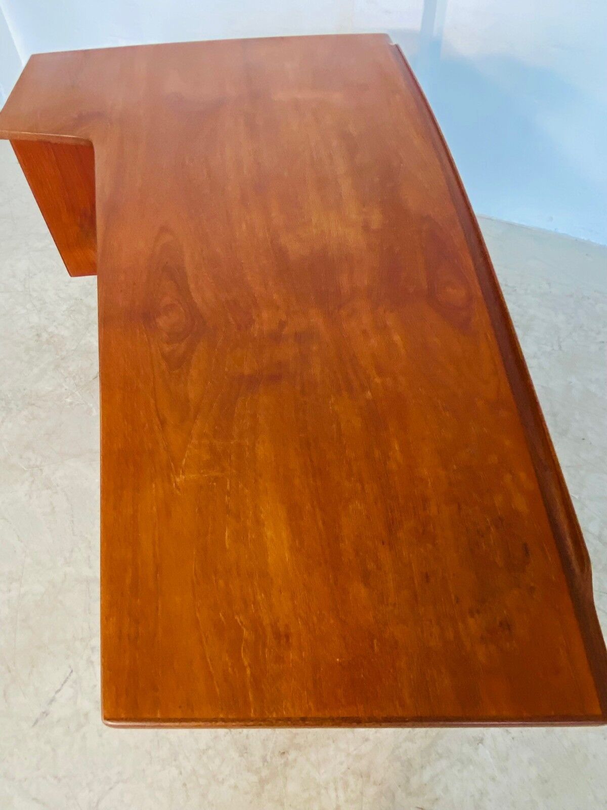 Vintage retro Danish mid-century boomerang desk 1960s