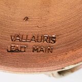 Covered terracotta pot