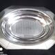 Plat creux Art Déco en métal argenté, orfèvre Roux Marquiand