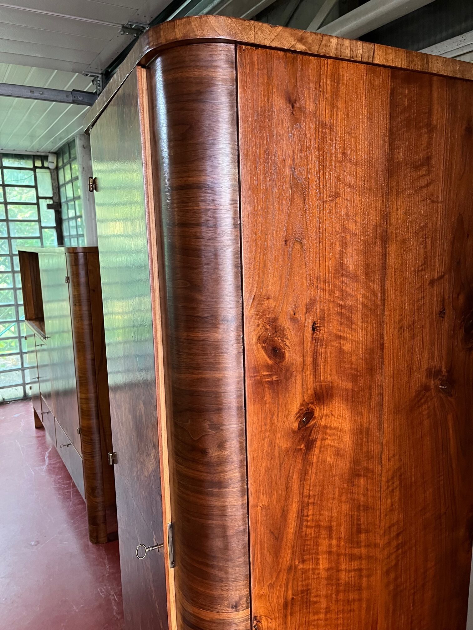Art deco wardrobe from the 1930s