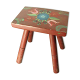 Wooden stool, vintage