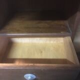 Beech wall unit from the 30s/40s