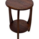 Art Deco Side Table Plant Table Oak 1950s Design