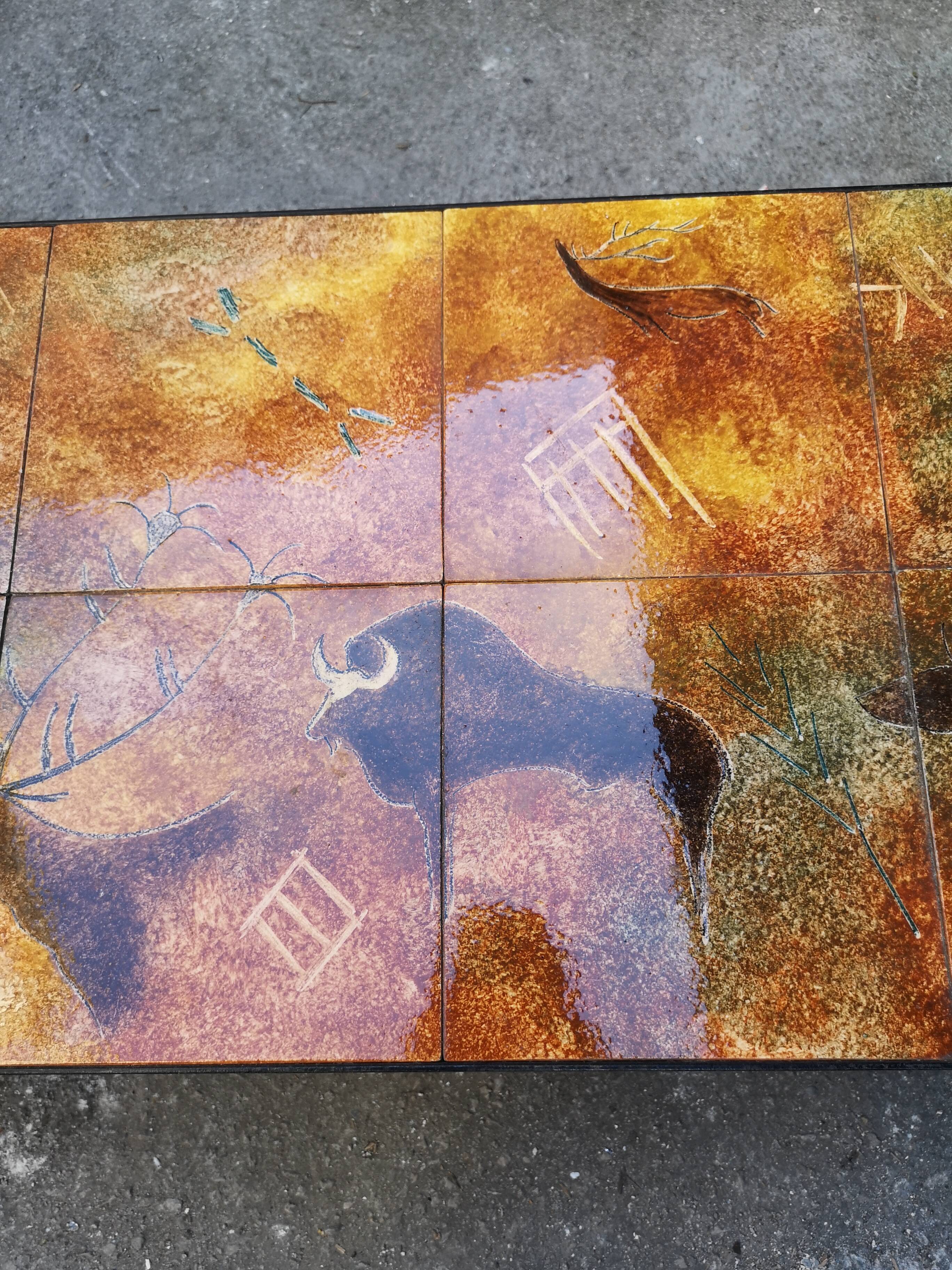 Tardieu ceramic tile coffee table