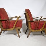 Ensemble de fauteuils cocktail français du milieu du siècle des années 1960