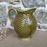 Green sarreguemines pitcher