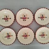 Longchamp Earthenware Dinner Plates Agen Model Vintage