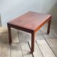 Modern Mahogany and Brazilian Rosewood Side Table Sweden circa 1960s