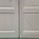 Double glazed interior door in fir from the early 20th century