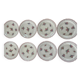 Bernardaud porcelain dessert plates