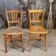 Pair of bistro chairs