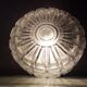 Vintage glass ceiling light from the 1960s