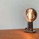 Vintage German table lamp in chrome and glass by Motoko Ishii for Staff.