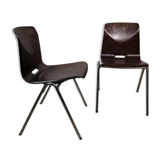 Pair of Galvanitas S25 chairs