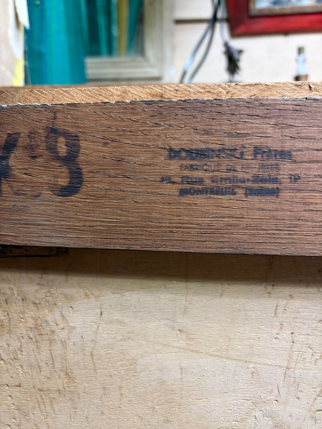 René Gabriel designed wardrobe shoulder reconstruction.