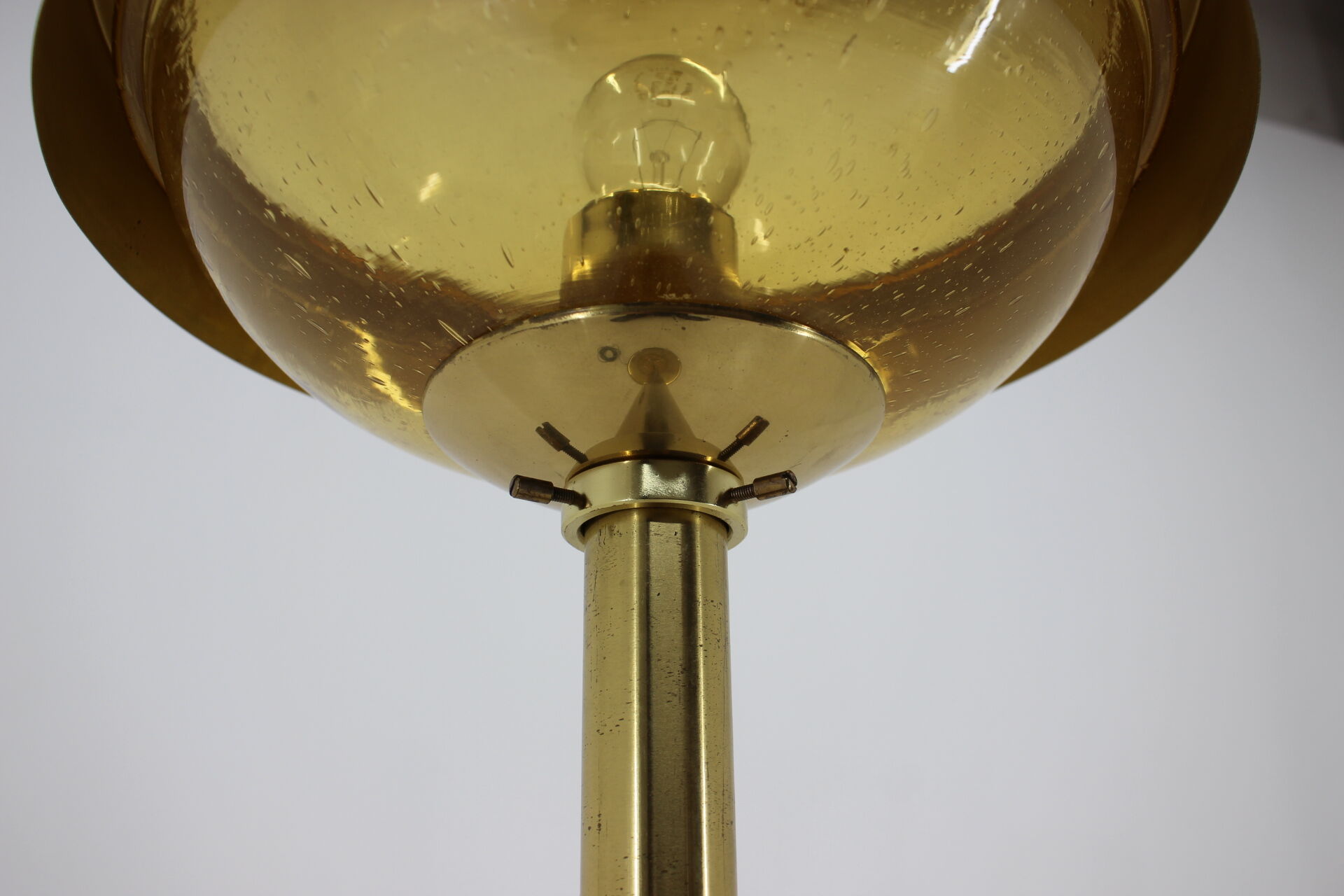 Space Age floor lamp Kamenický Šenov, 1970s